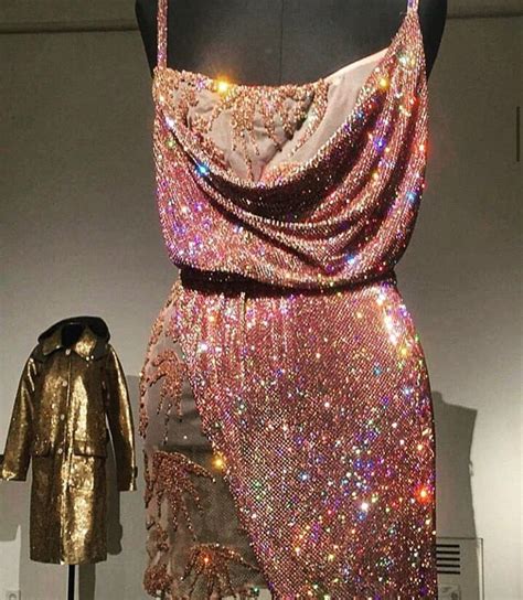 vintage gianni versace crystal cocktail dress|Gianni Versace Crystal Dress .